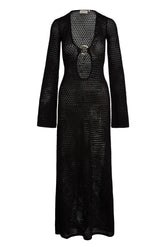 Montego Dress - Black Lace Crochet