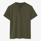 Old Money Henry Collar T-Shirt