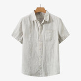 Old Money Linen Summer Shirt