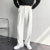 Old Money Straight-Leg Trousers