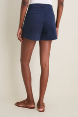 Faded Navy Wells Chino Shorts