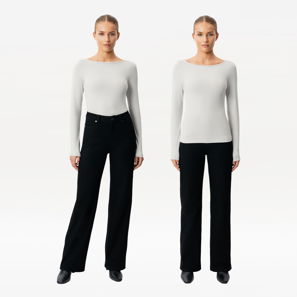 Soft Boatneck Long-sleeve