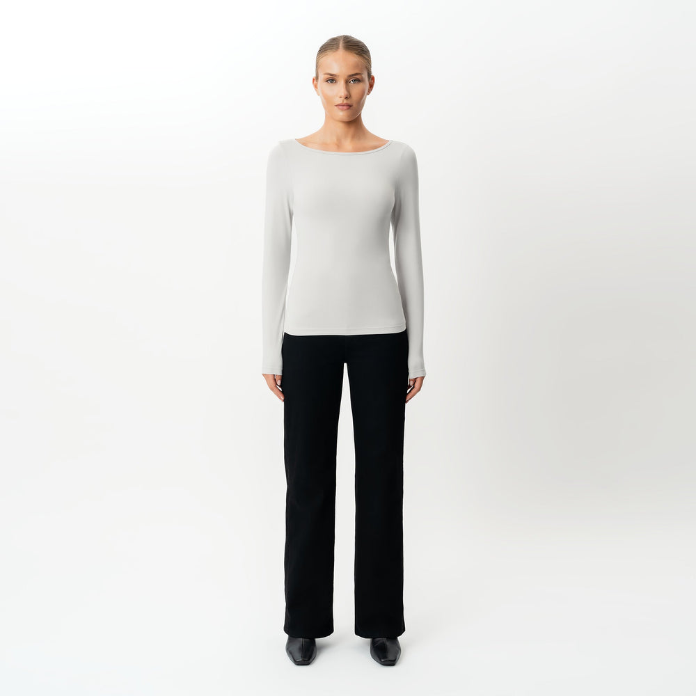 Soft Boatneck Long-sleeve