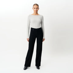 Soft Boatneck Long-sleeve