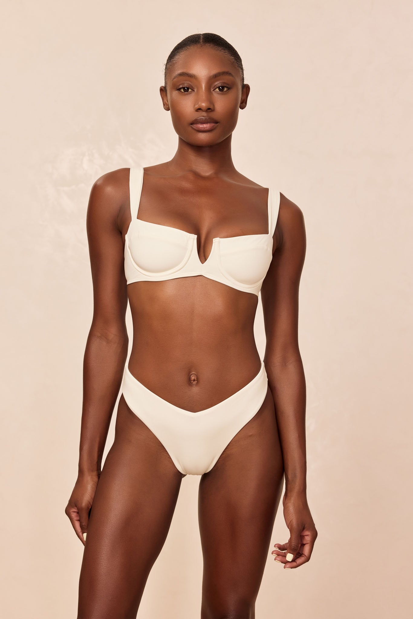 Clovelly Top - Ivory