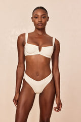 Clovelly Top - Ivory