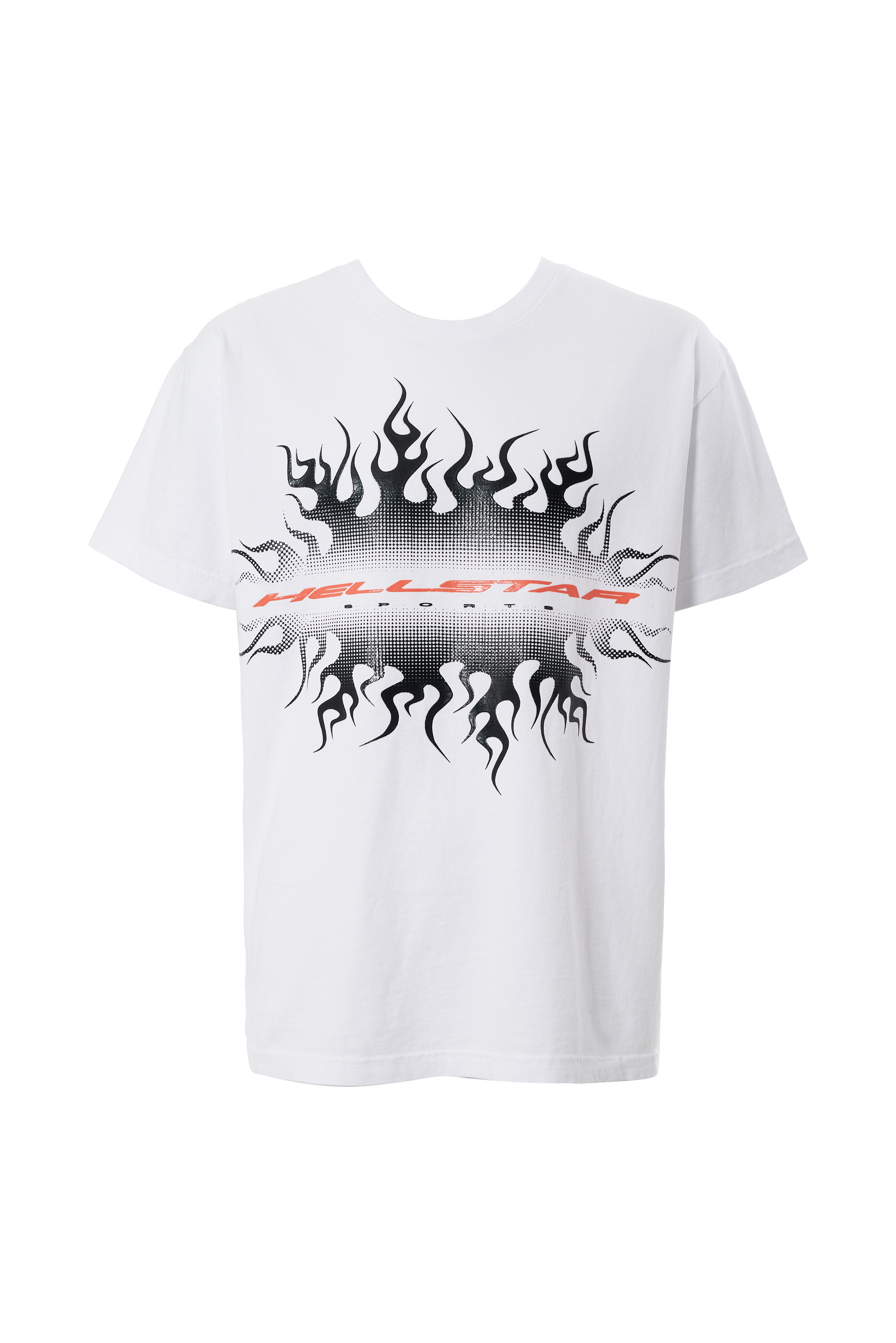Gradient Flame Sports Logo T-Shirt