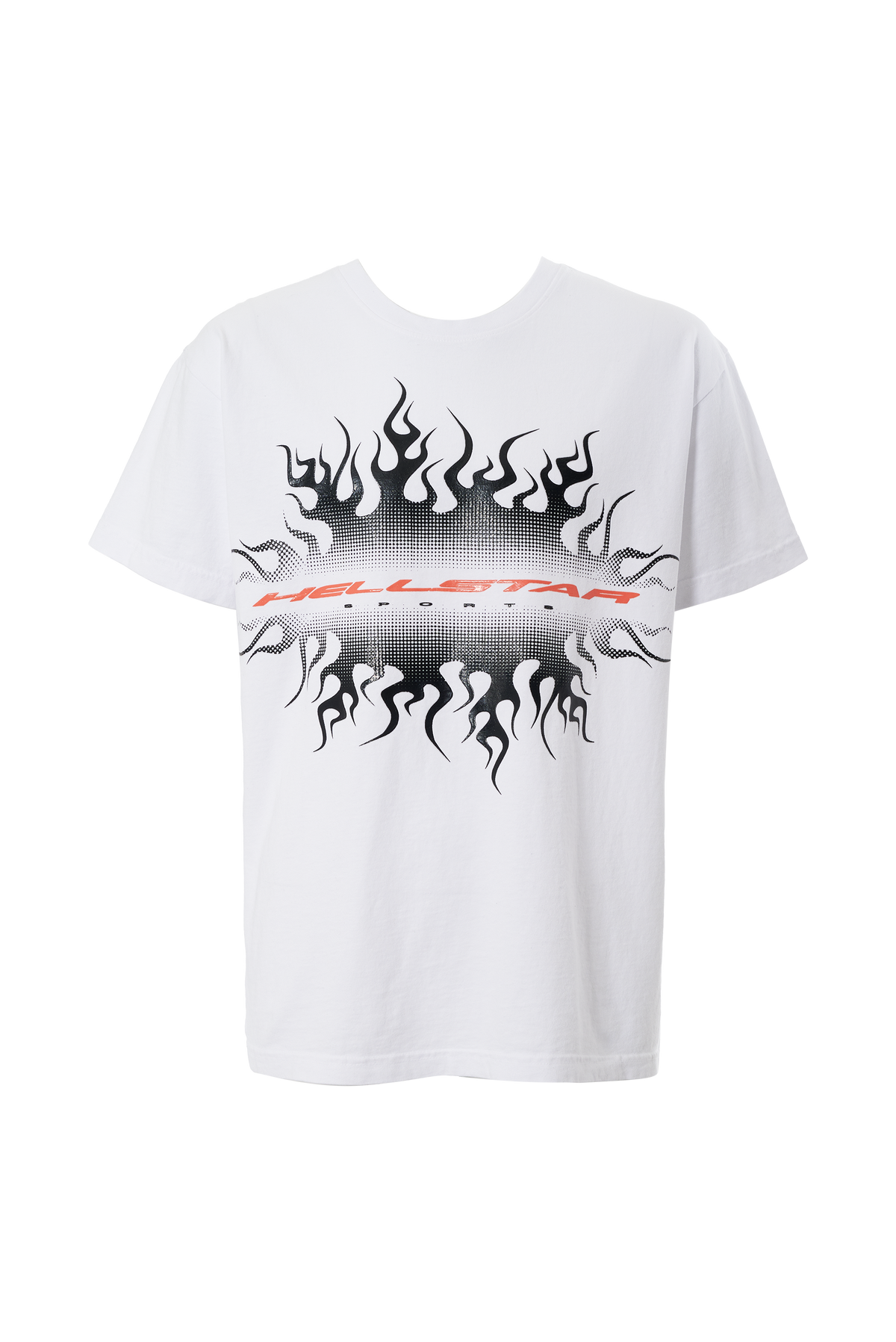 Gradient Flame Sports Logo T-Shirt