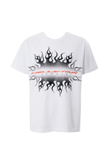 Gradient Flame Sports Logo T-Shirt