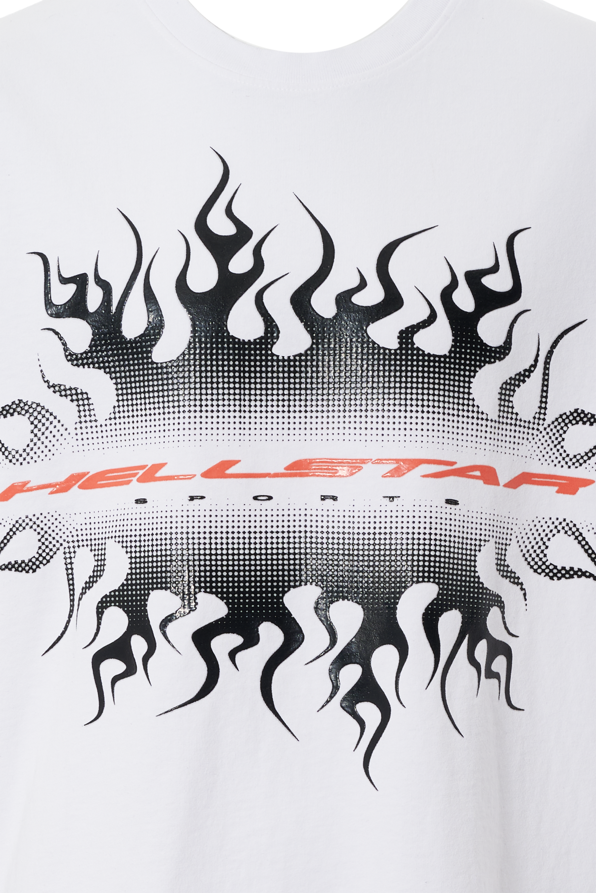 Gradient Flame Sports Logo T-Shirt