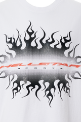 Gradient Flame Sports Logo T-Shirt