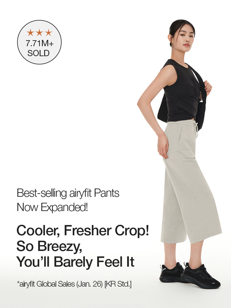 airyfit Wide Cropped Pants
