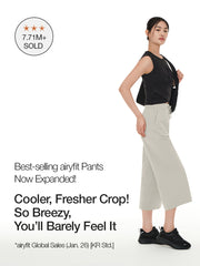 airyfit Wide Cropped Pants