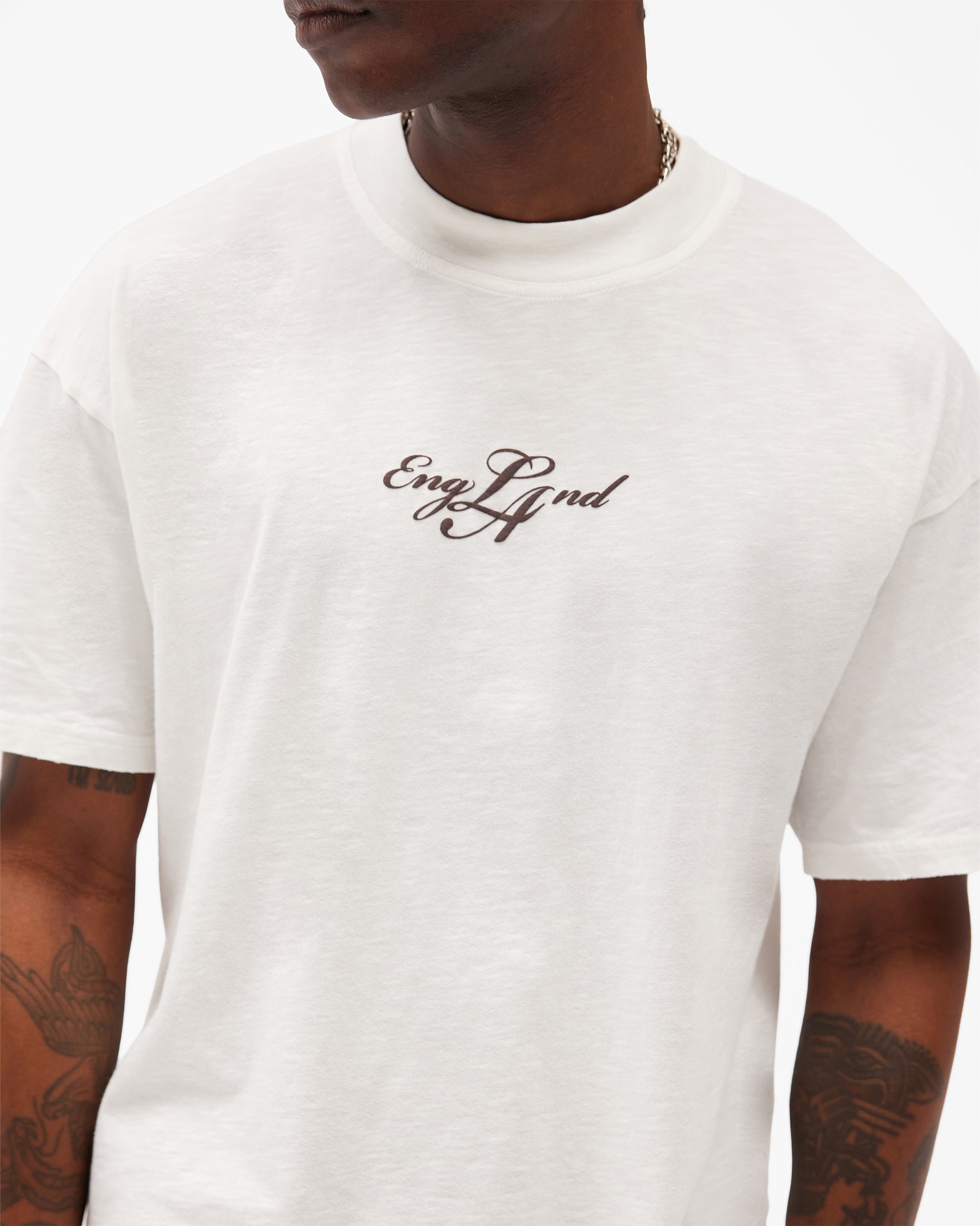 EngLAnd T-Shirt - Flat White