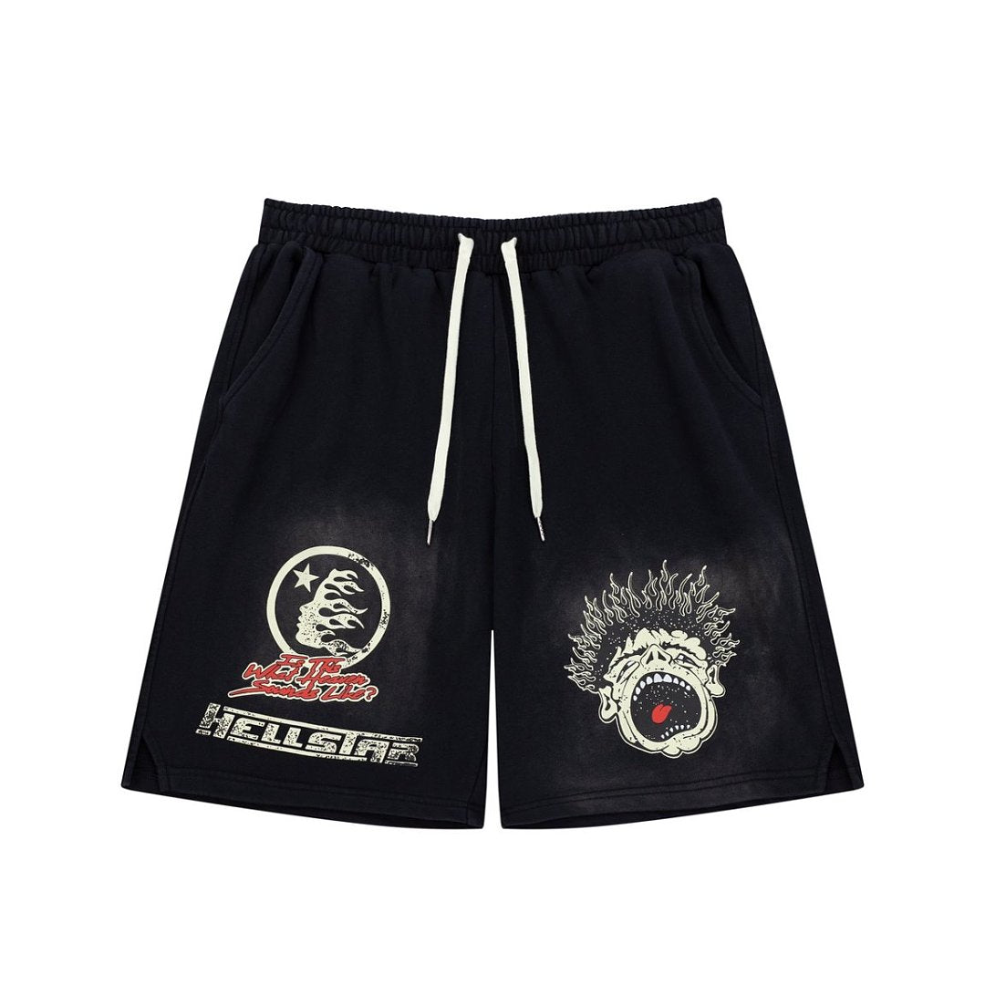 Hellstar  Streetwear Graffiti Print