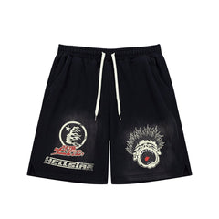 Hellstar  Streetwear Graffiti Print