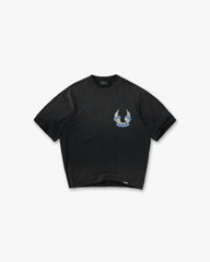 Represent X Belstaff Born To Bike T-Shirt - Aged Black