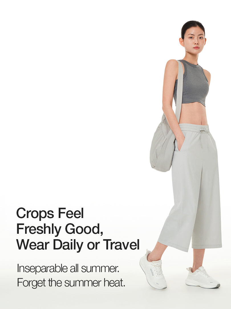 airyfit Wide Cropped Pants
