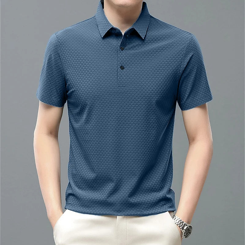 AeroFit Textured Polo