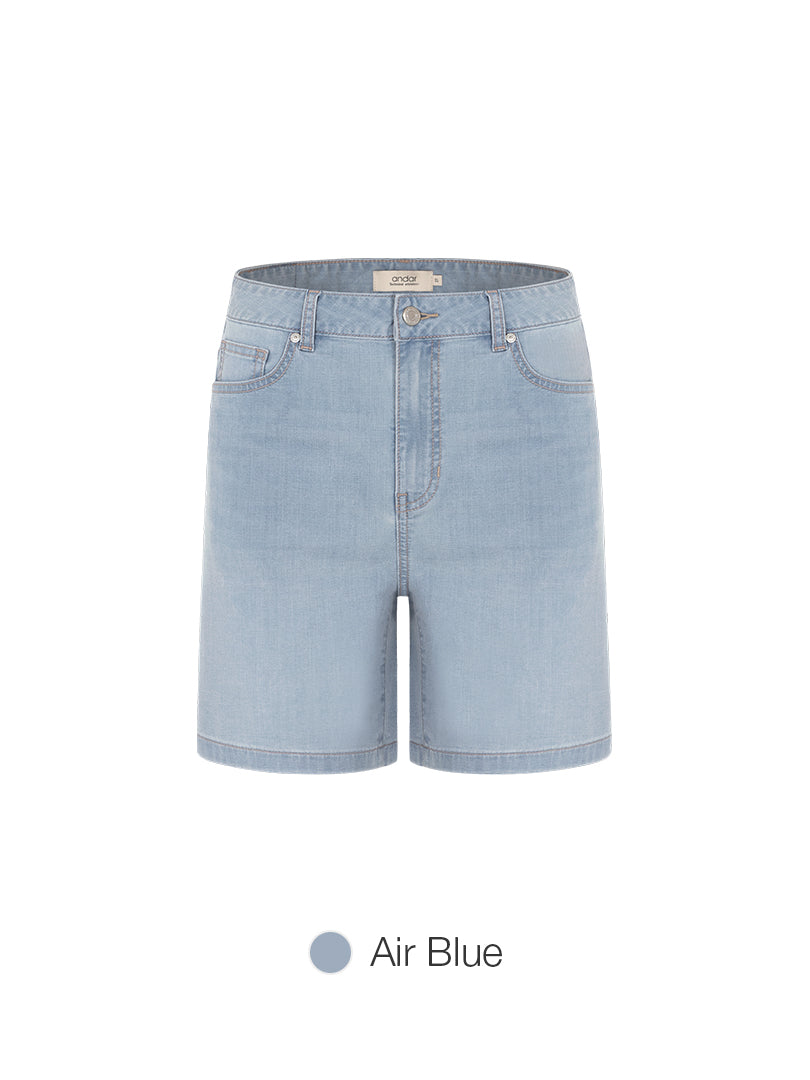 Ice airdenim Shorts (Knee Length)