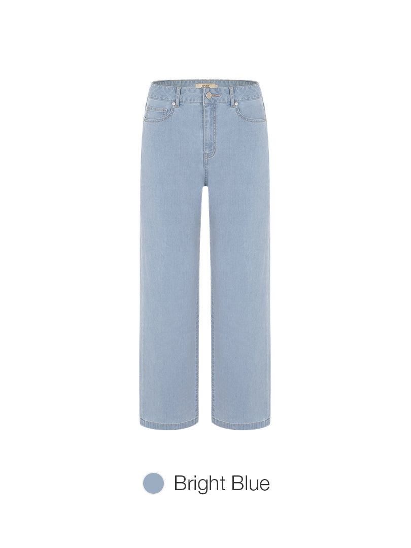 Ice airdenim Semi-Wide Jeans