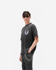 Represent X Belstaff Born To Bike T-Shirt - Aged Black