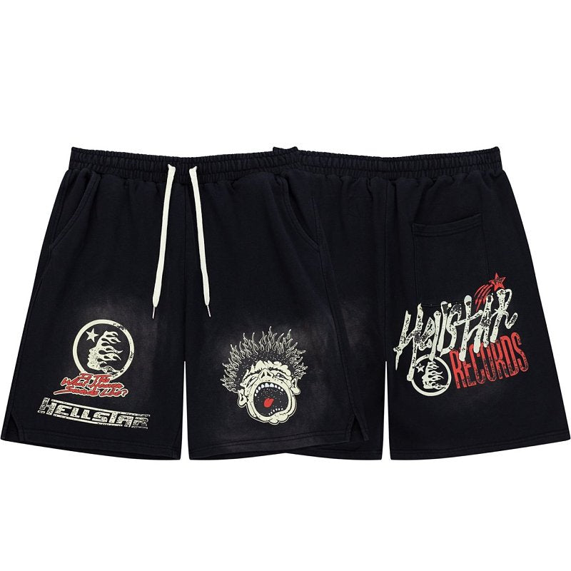 Hellstar  Streetwear Graffiti Print