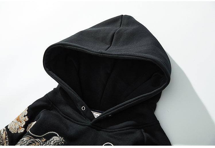 Embroidered Phoenix Hoodie