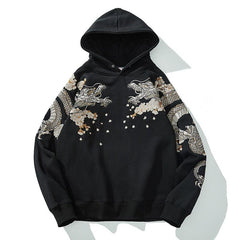 Embroidered Phoenix Hoodie
