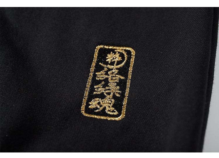 Embroidered Fox Hoodie