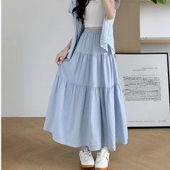 Line Mid-Calf Skirt