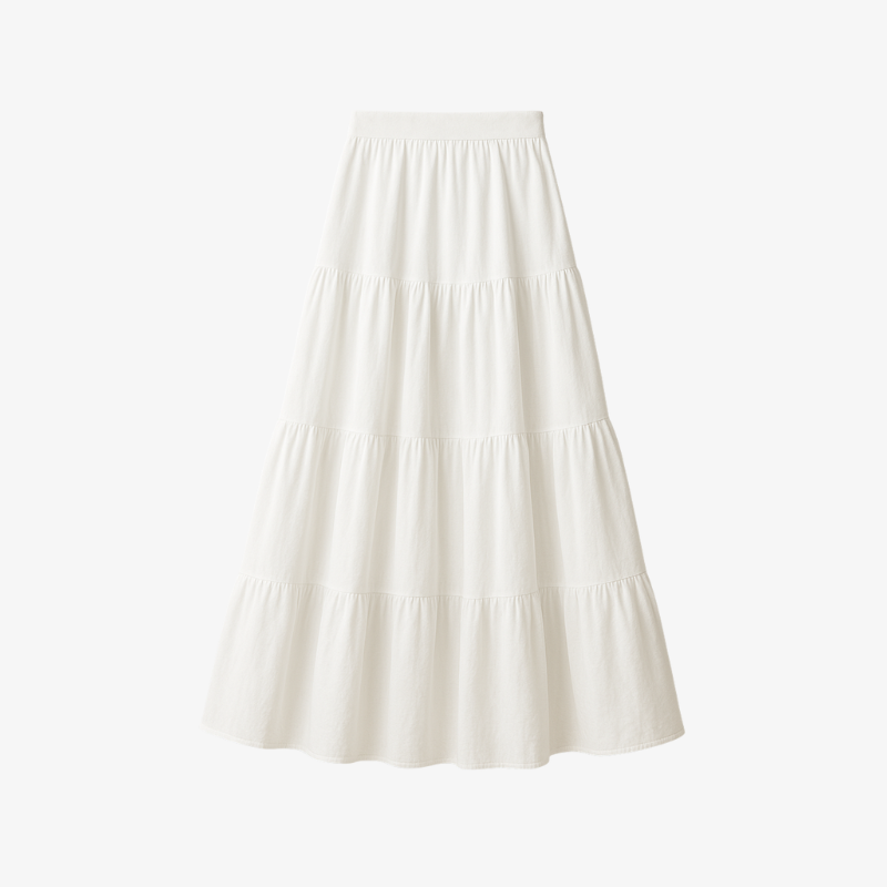 Line Mid-Calf Skirt
