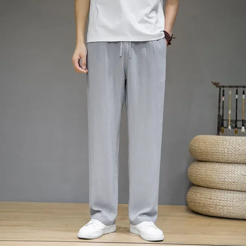 Loose Fit Drawstring Pants