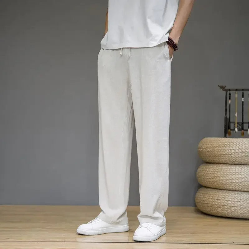 Loose Fit Drawstring Pants