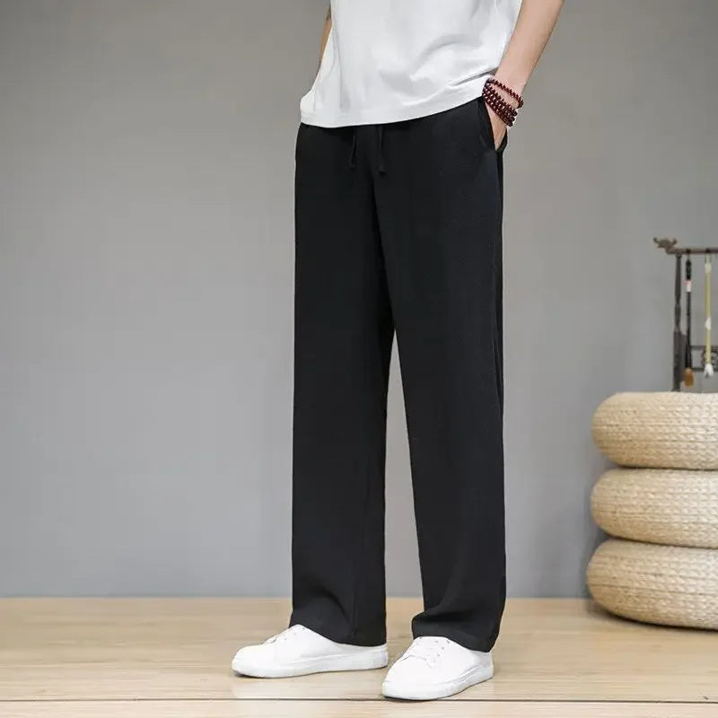Loose Fit Drawstring Pants