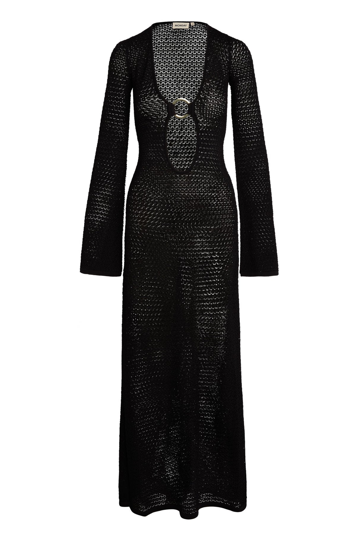 Montego Dress - Black Lace Crochet