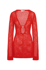 Montego Mini Dress - Chili Pepper Petit Crochet