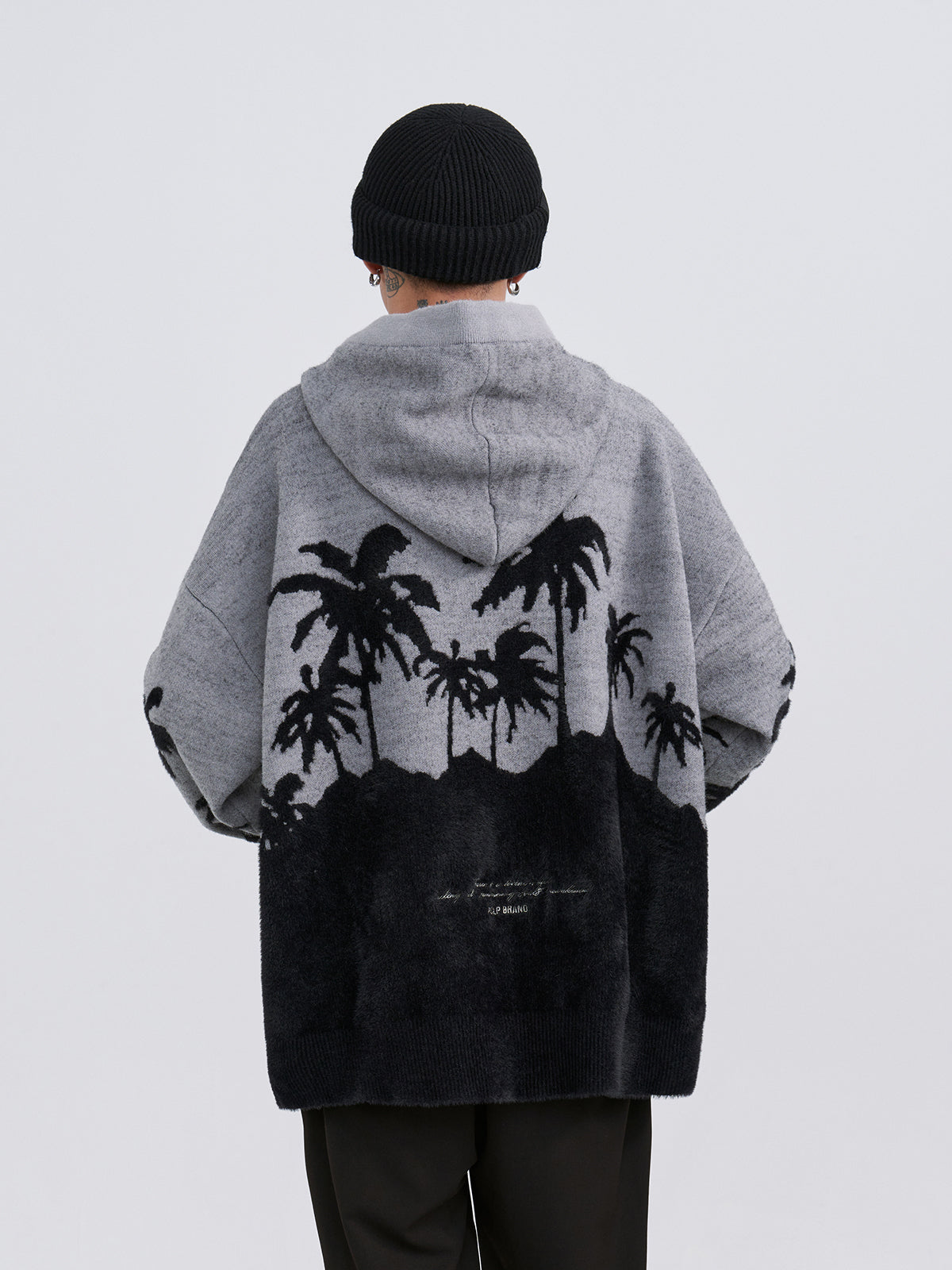 PCLP "King Palm" Knit Hoodie
