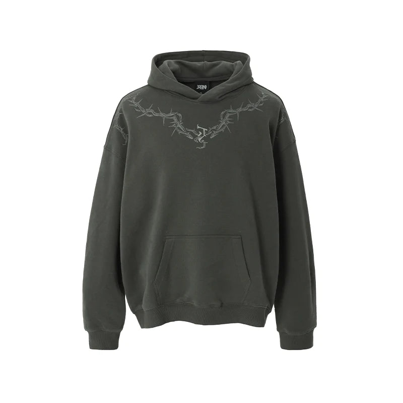 JHYQ Thorn Collar Hoodie