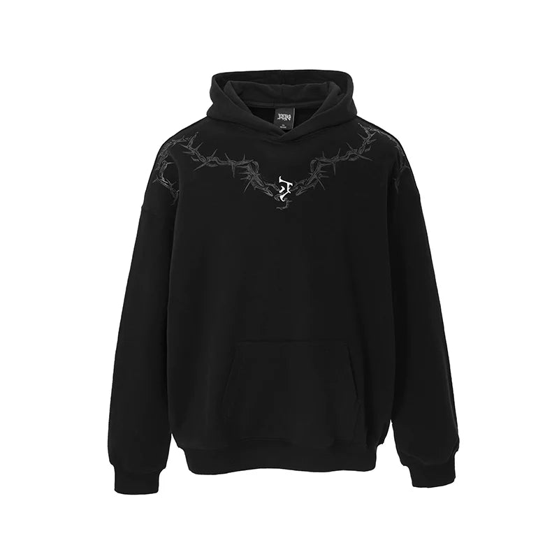 JHYQ Thorn Collar Hoodie