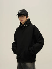 HJK Exclusive Button Latch Hoodie