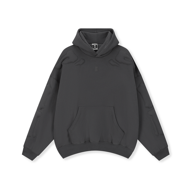BONELESS Embossed Skeleton Hoodie