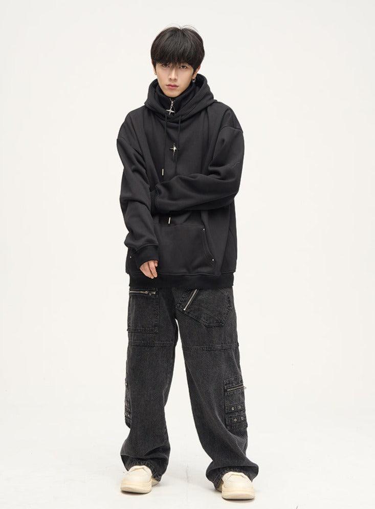 HJK Exclusive Double Panel Hooded Zip Jacket