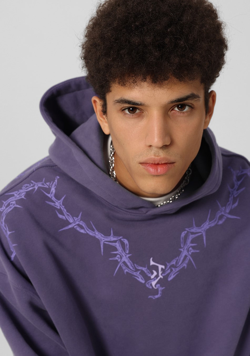 JHYQ Thorn Collar Hoodie