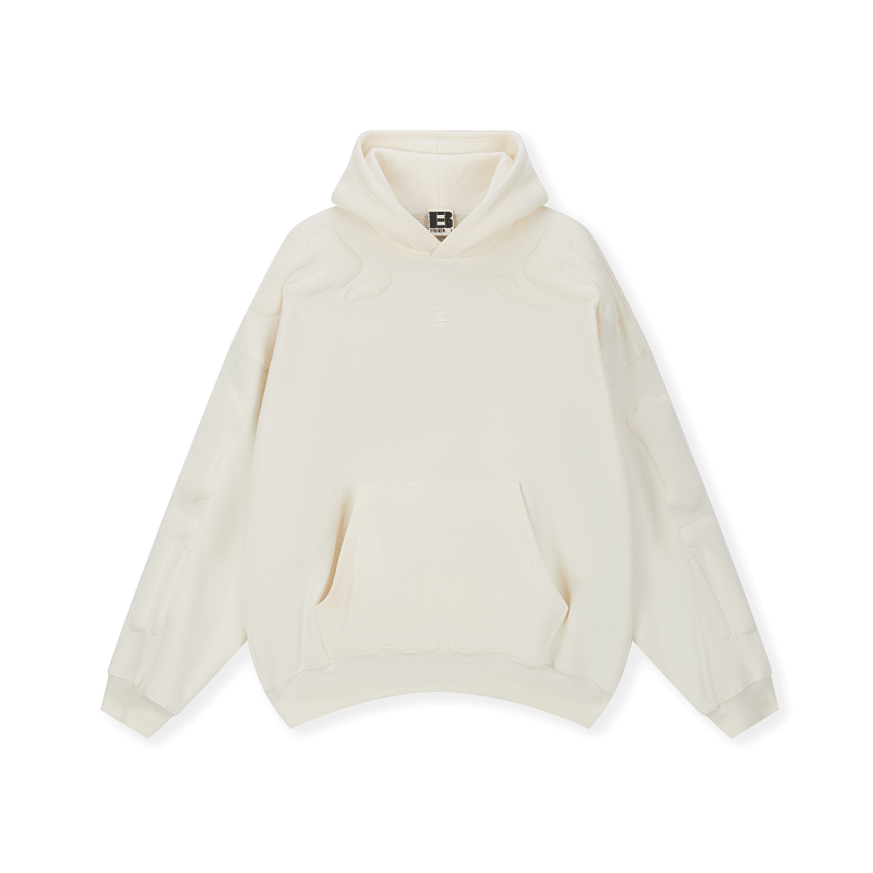 BONELESS Embossed Skeleton Hoodie
