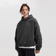 BONELESS Embossed Skeleton Hoodie