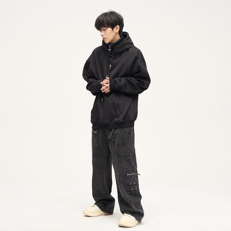 HJK Exclusive Double Panel Hooded Zip Jacket