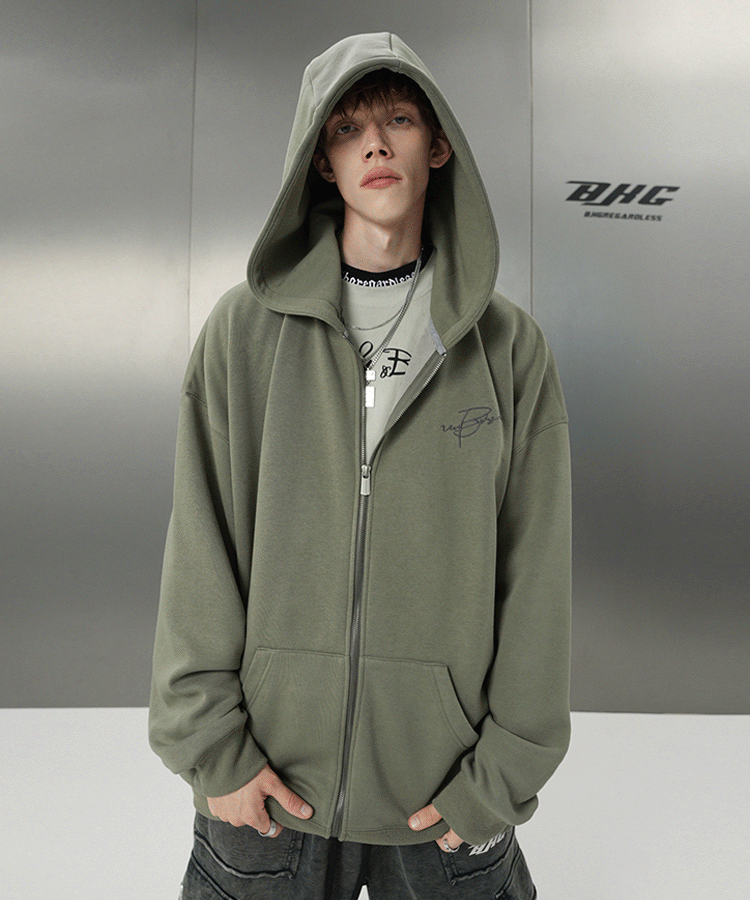 BJHG Script Logo Hoodie