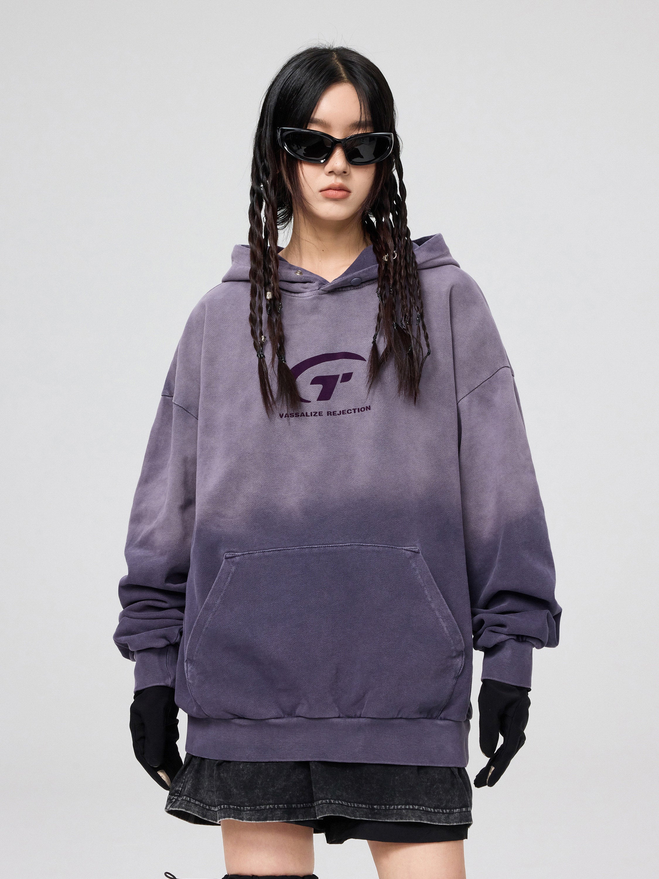 GTRG Gradient Washed Logo Hoodie