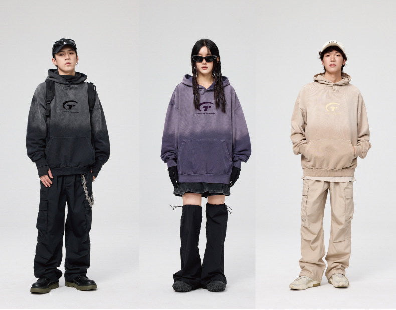 GTRG Gradient Washed Logo Hoodie